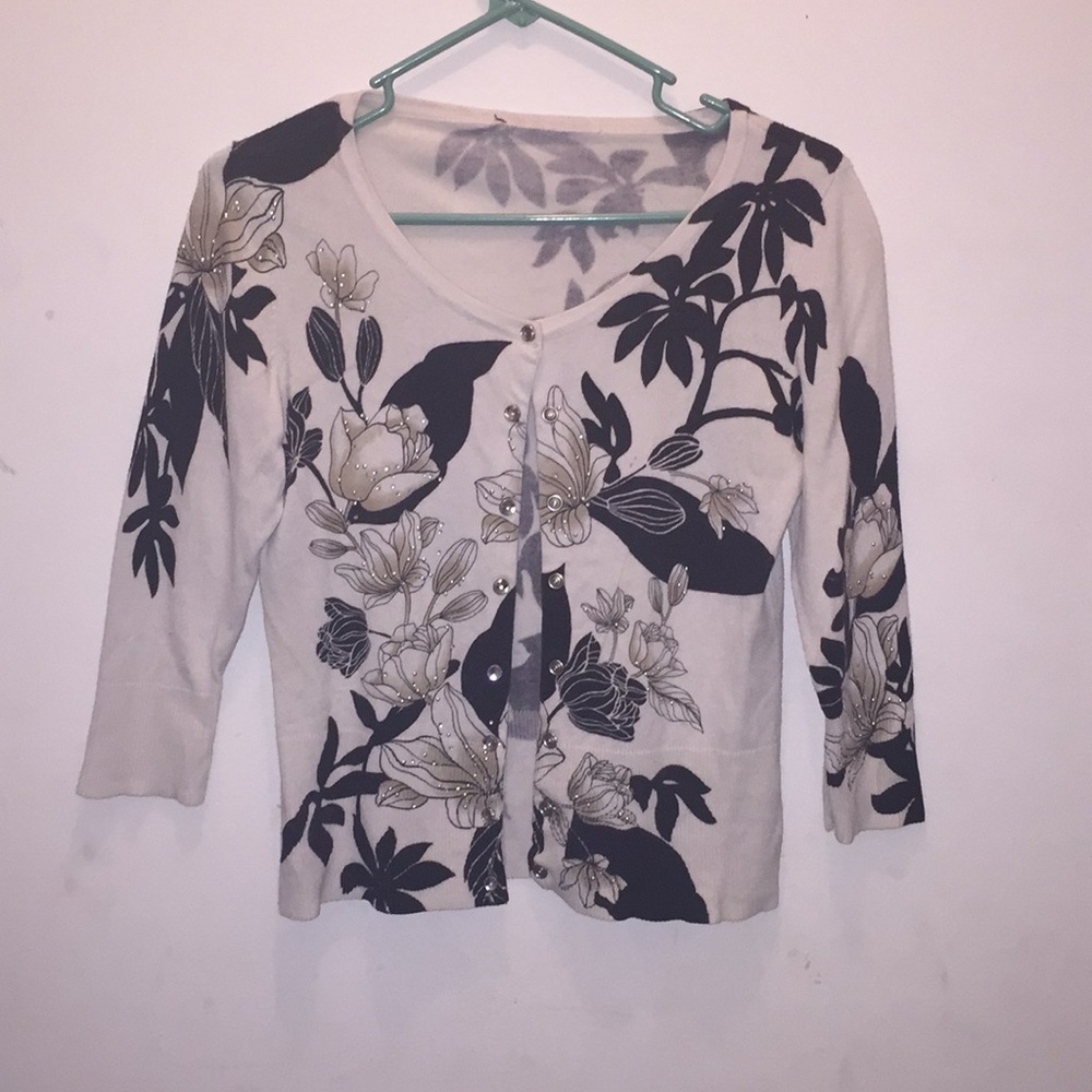 Floral Sweater